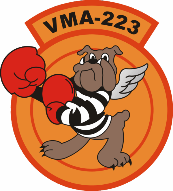 VMA-223 Marine Attack Squadron Decal