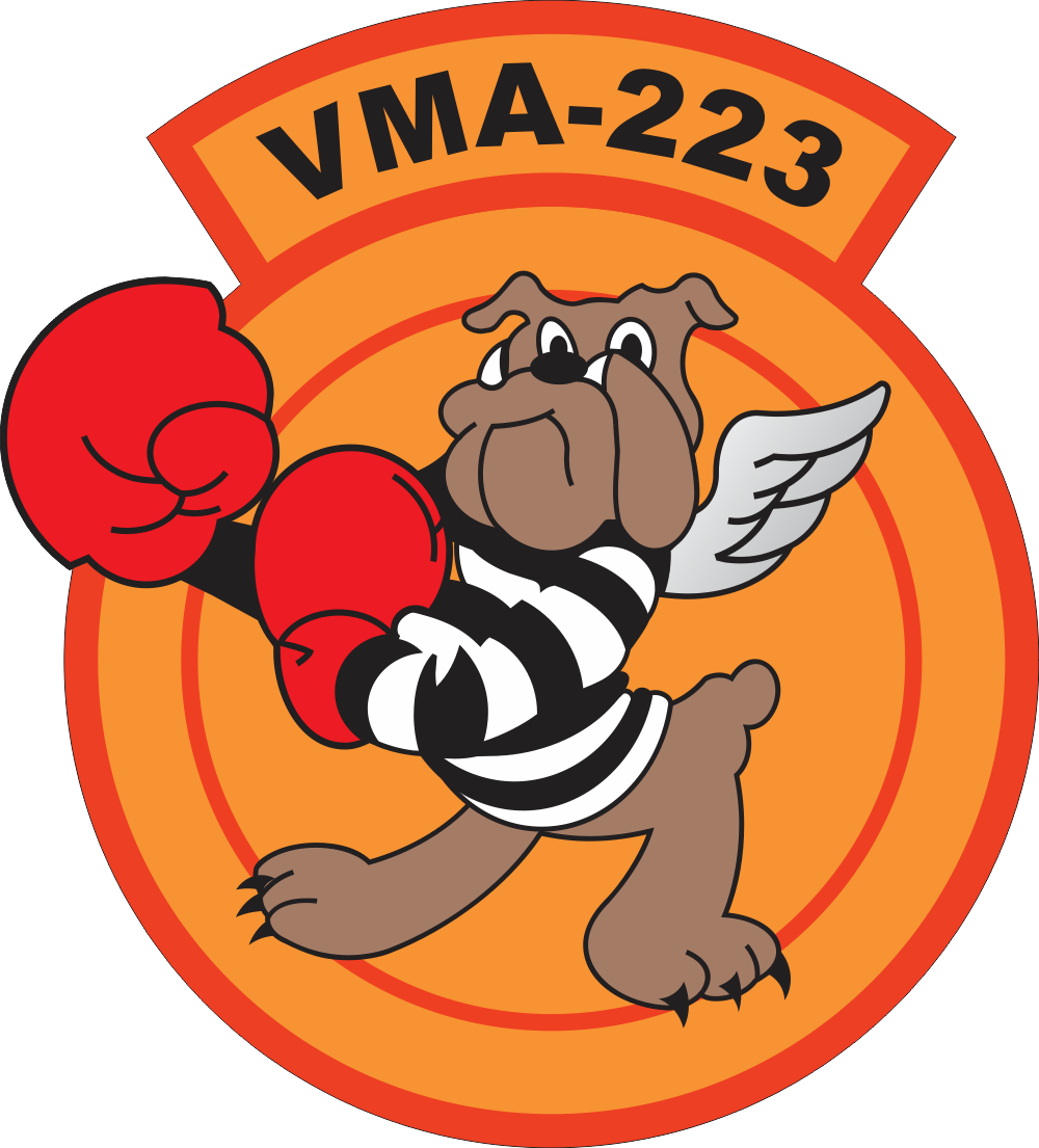 VMA-223 Marine Attack Squadron Decal