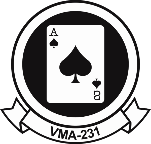 VMA-231 Marine Attack Squadron Decal