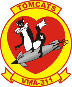 VMA-311 Marine Attack Squadron Decal