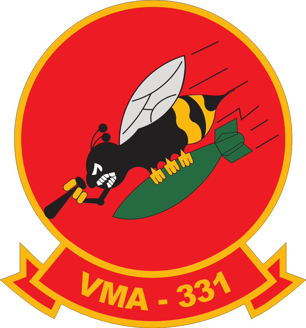 VMA-331 Marine Attack Squadron Decal