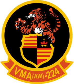 VMA(AW)-224 Marine All-Weather Attack Squadron Decal