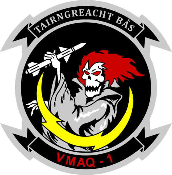 VMAQ-1 Marine Tactical Electronic Warfare Squadron Decal