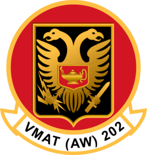 VMAT(AW)-202 Marine All Weather Attack Training Squadron Decal