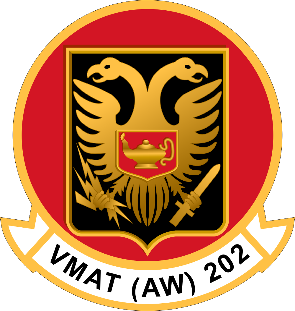 VMAT(AW)-202 Marine All Weather Attack Training Squadron Decal