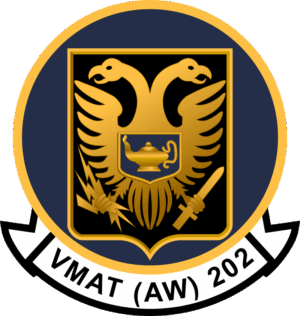 VMAT(AW)-202 Marine All Weather Attack Training Squadron (v2) Decal