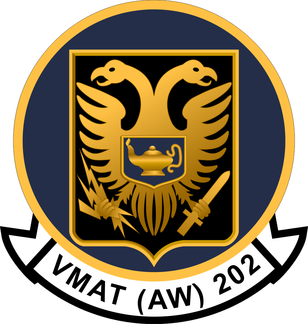 VMAT(AW)-202 Marine All Weather Attack Training Squadron (v2) Decal