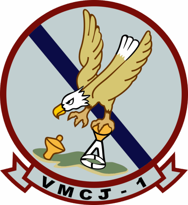 VMCJ-1 Marine Composite Reconnaissance Squadron Decal
