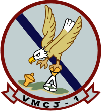 VMCJ-1 Marine Composite Reconnaissance Squadron Decal