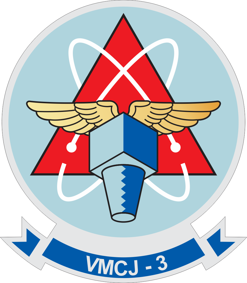 VMCJ-3 Marine Composite Reconnaissance Squadron Decal