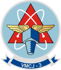 VMCJ-3 Marine Composite Reconnaissance Squadron Decal