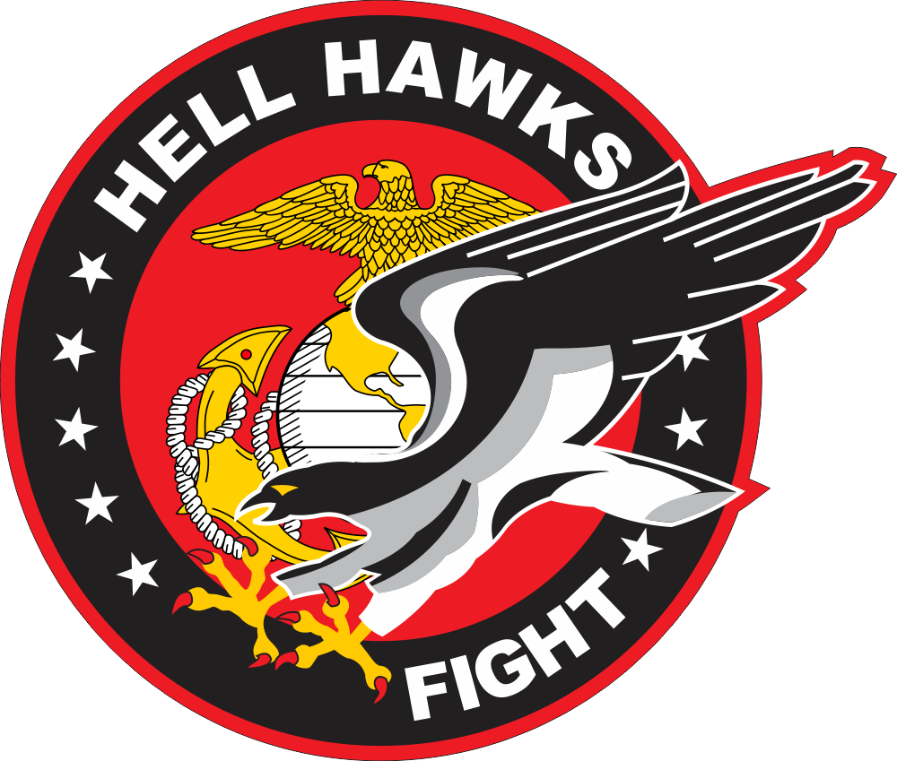 VMF-213 Marine Fighter Squadron Decal