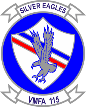 VMFA-115 Marine Fighter Attack Squadron Decal