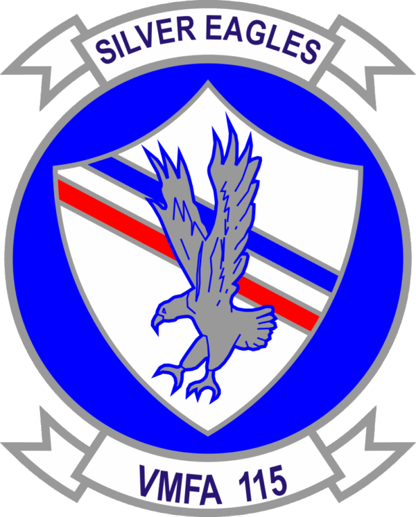 VMFA-115 Marine Fighter Attack Squadron Decal