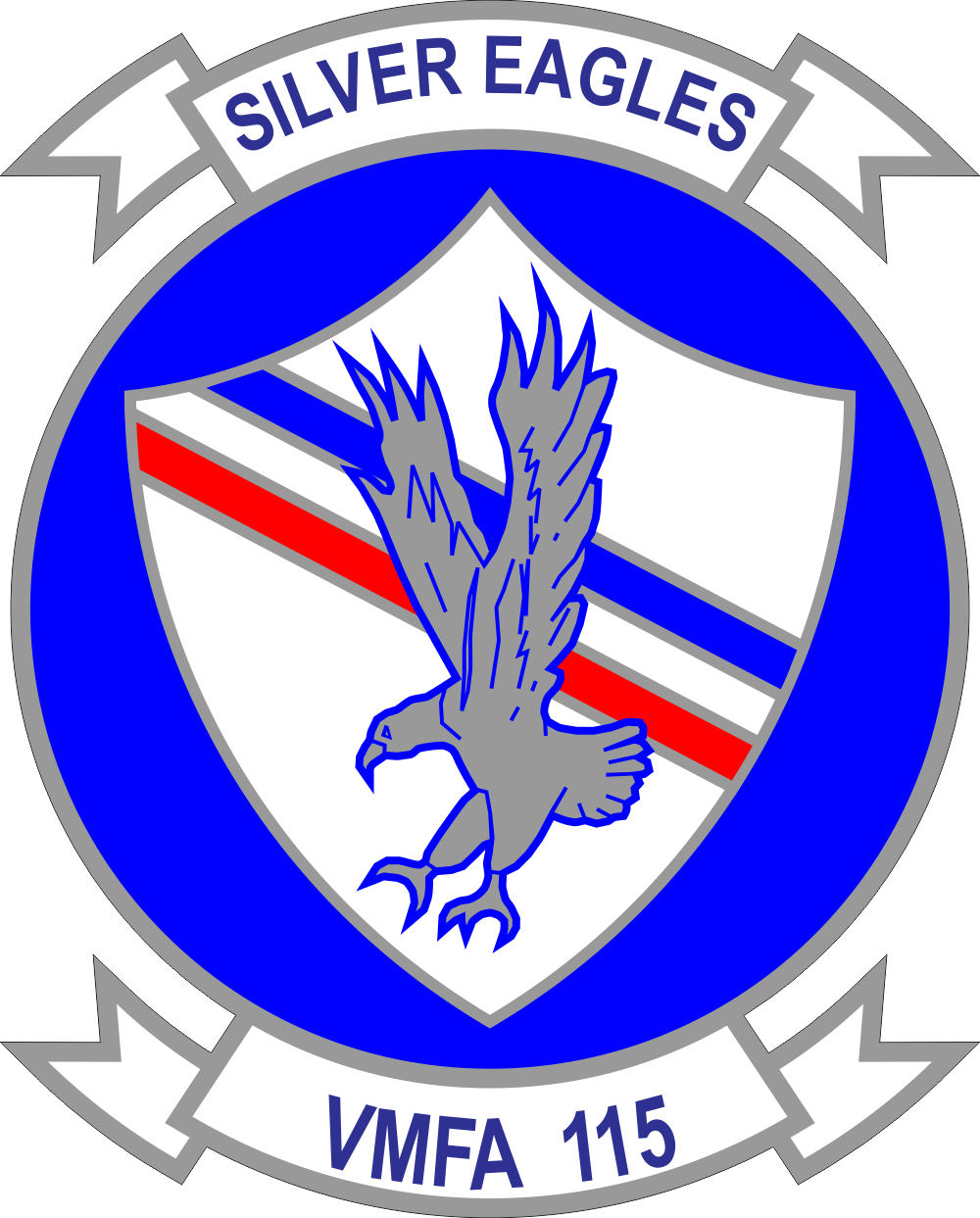 VMFA-115 Marine Fighter Attack Squadron Decal