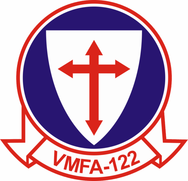 VMFA-122 Marine Fighter Attack Squadron Decal