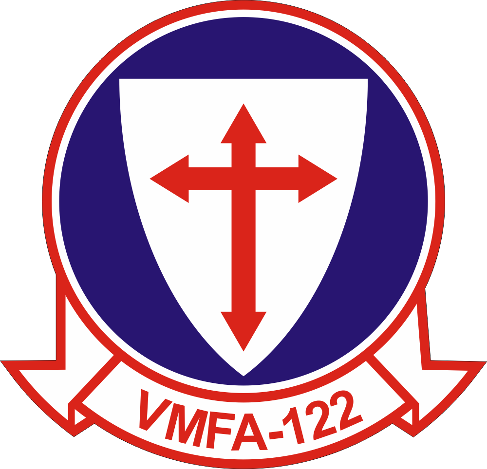 VMFA-122 Marine Fighter Attack Squadron Decal