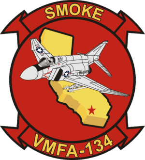 VMFA-134 Marine Fighter Attack Squadron Decal