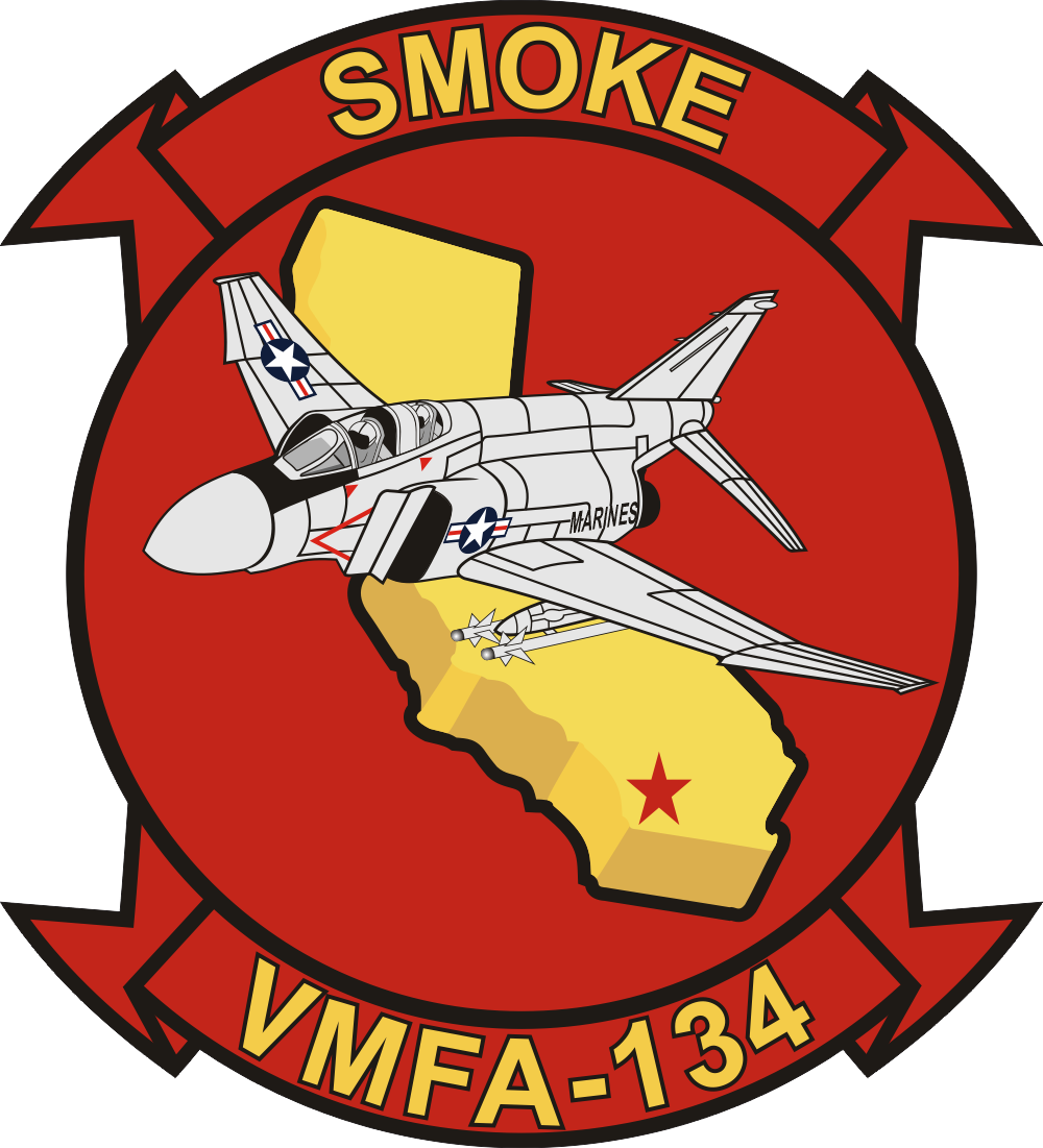 VMFA-134 Marine Fighter Attack Squadron Decal