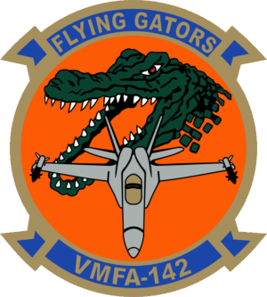 VMFA-142 Marine Fighter Attack Squadron Decal