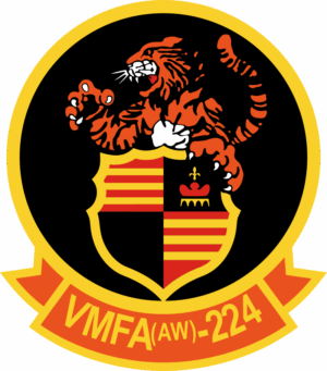 VMFA-224 Marine Fighter Attack Squadron Decal