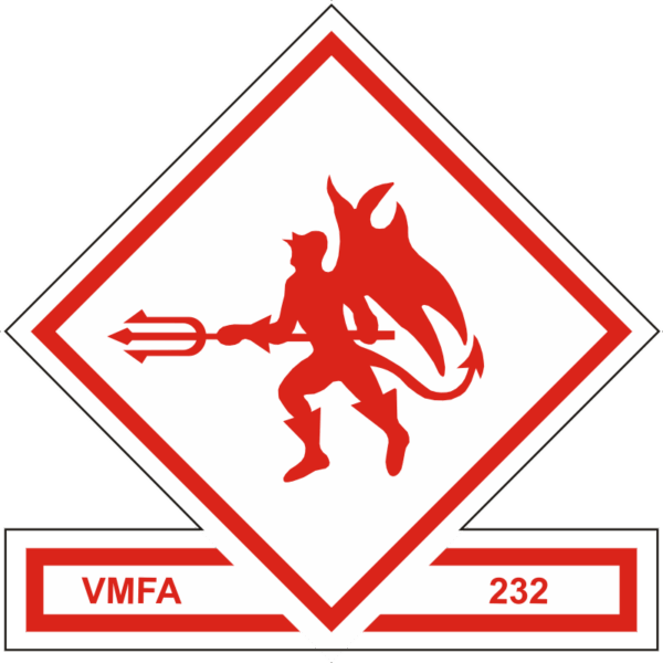 VMFA-232 Marine Fighter Attack Squadron Decal