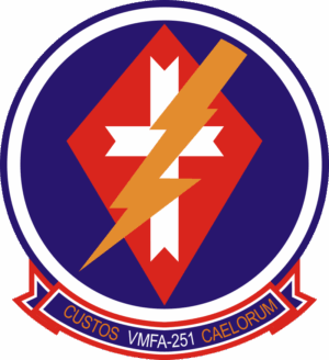 VMFA-251 Marine Fighter Attack Squadron Decal