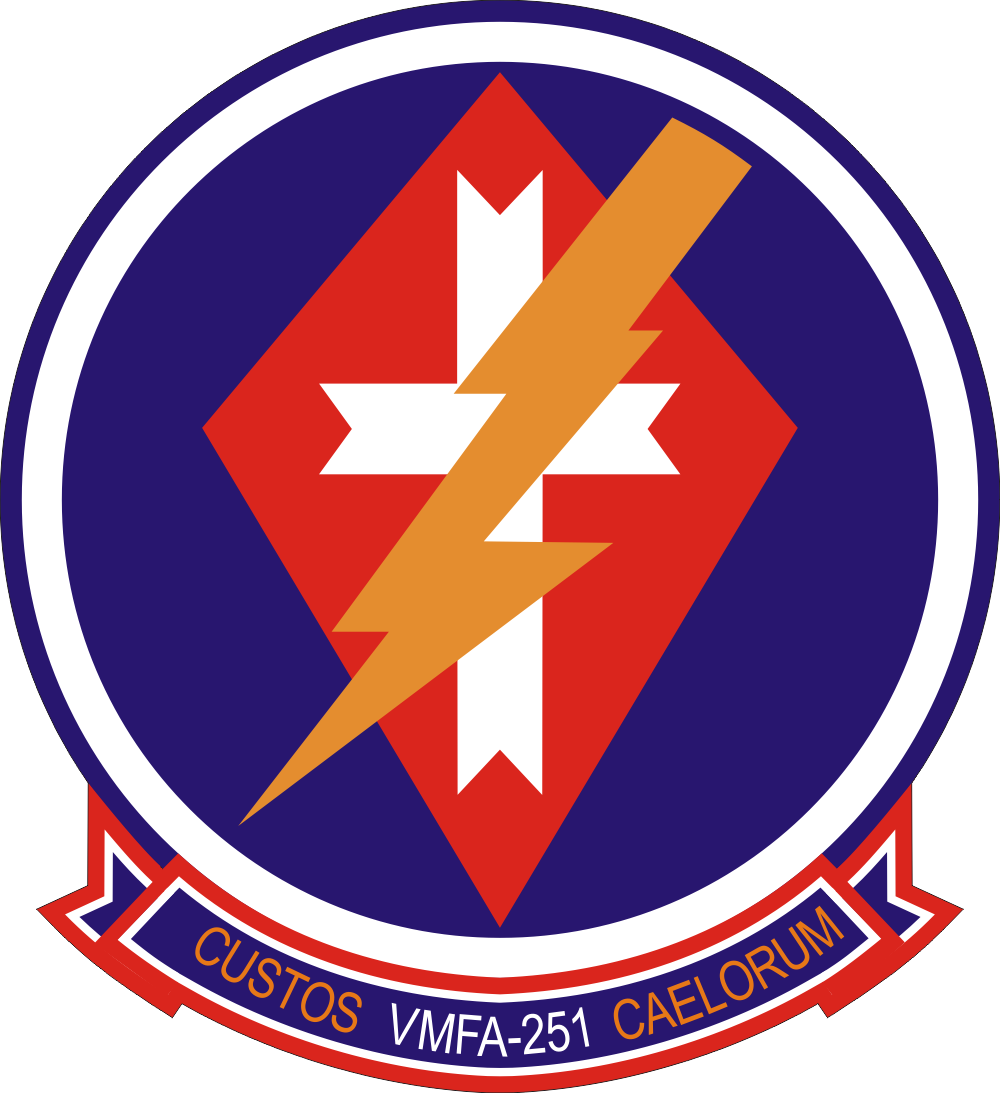VMFA-251 Marine Fighter Attack Squadron Decal