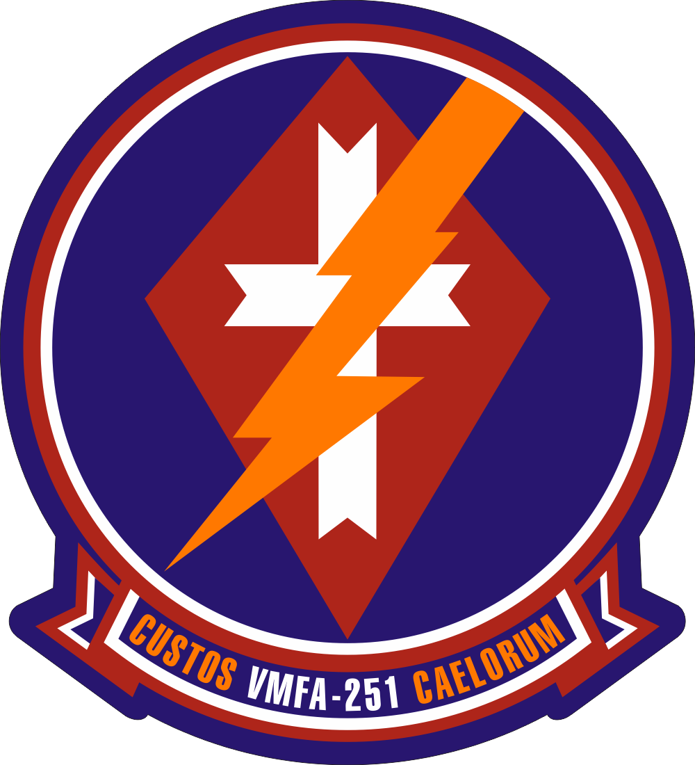 VMFA-251 Marine Fighter Attack Squadron (v2) Decal