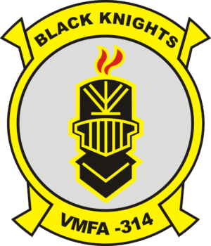 VMFA-314 Marine Fighter Attack Squadron Decal