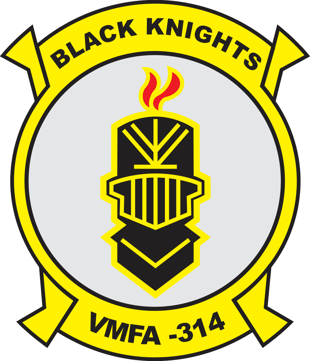 VMFA-314 Marine Fighter Attack Squadron Decal