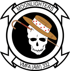 VMFA-332 Marine Fighter Attack Squadron Decal