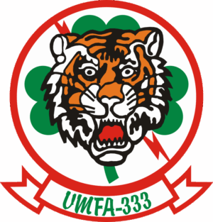 VMFA-333 Marine Fighter Attack Squadron Decal