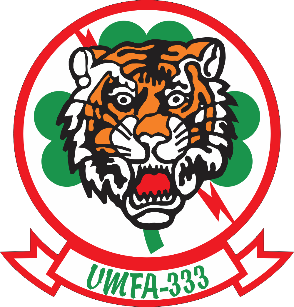 VMFA-333 Marine Fighter Attack Squadron Decal