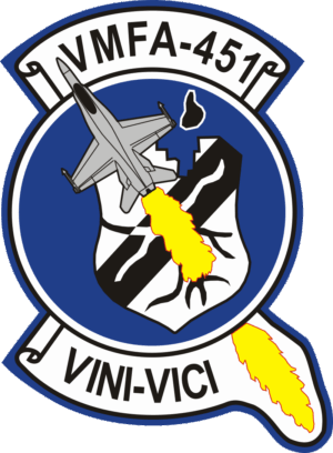VMFA-451 Marine Fighter Attack Squadron Decal