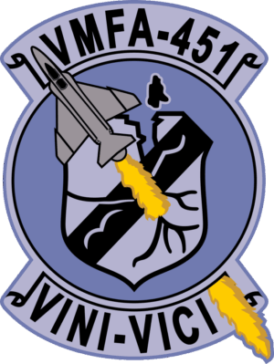 VMFA-451 Marine Fighter Attack Squadron - F4 Decal