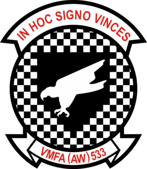 VMFA-533 Marine Fighter Attack Squadron Decal