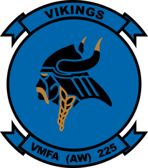 VMFA-AW-225 Marine All Weather Fighter Attack Squadron Decal