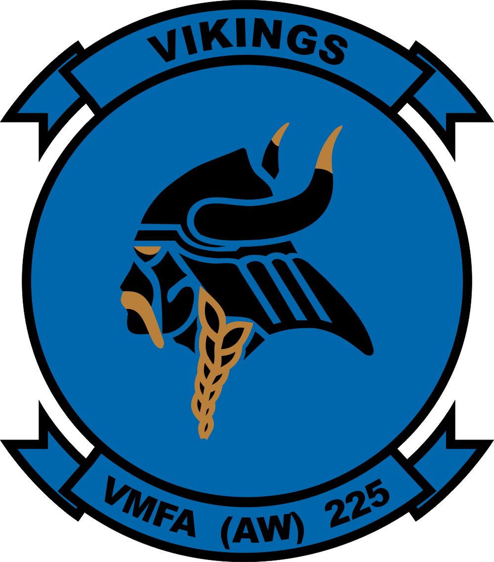 VMFA-AW-225 Marine All Weather Fighter Attack Squadron Decal