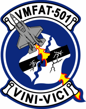 VMFAT-501 Marine Fighter Attack Training Squadron Decal