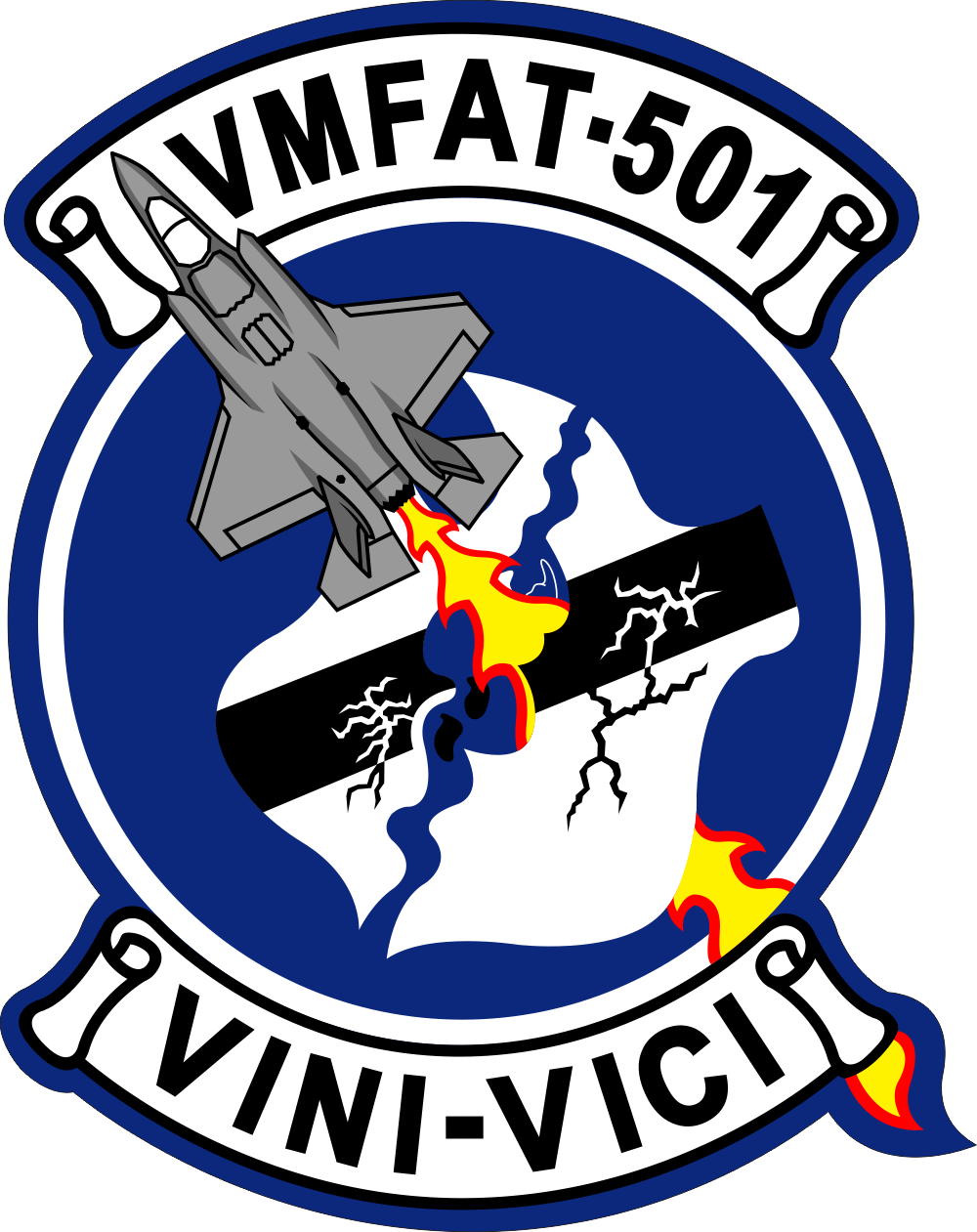 VMFAT-501 Marine Fighter Attack Training Squadron Decal