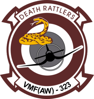 VMF(AW)-323 Marine All Weather Fighter Squadron Decal