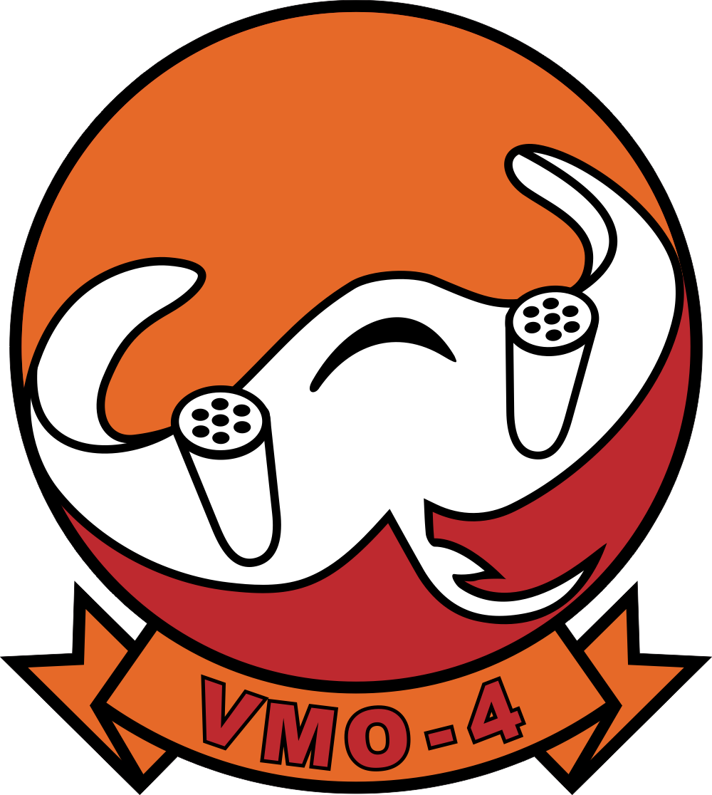 VMO-4 Marine Observation Squadron 4 (v2) Decal