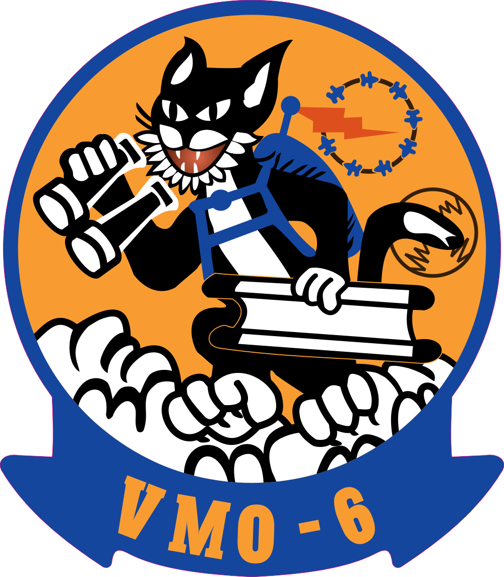 VMO-6 Marine Observation Squadron 6 Decal