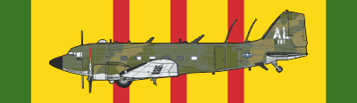 Vietnam – Douglas EC-47P (Color) Decal