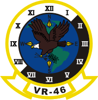 VR-46 Fleet Logistics Support Squadron 46 Decal