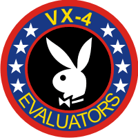VX-4 Air Test and Evaluation Squadron 4 Evaluators Decal