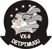 VX-9 Squadron Det. Pt. Mugu Decal