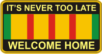 Welcome Home Decal