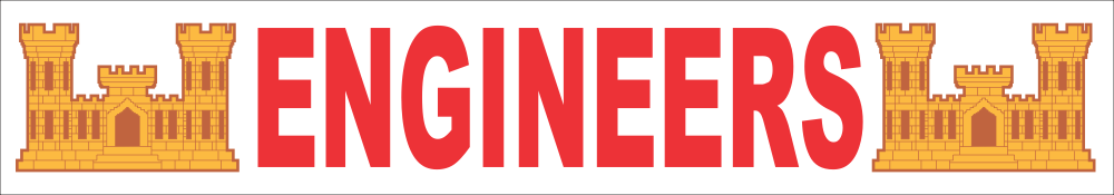 Army Engineers Decal